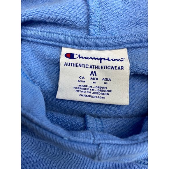 The Citadel Champion Pullover Hoodie Youth Size Medium Light Blue - Picture 4 of 5